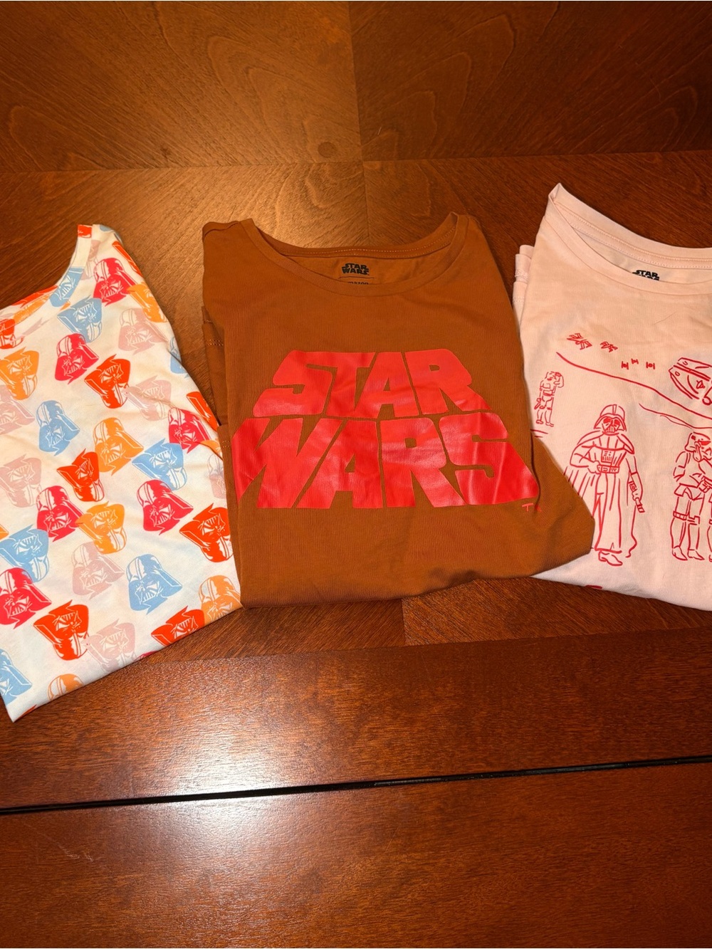 Amazon Essentials Star Wars Girls Tops - Set of 3 size M/8 NWOT